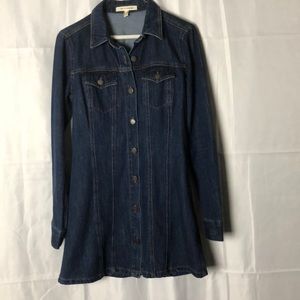 Button Down Denim Dress
